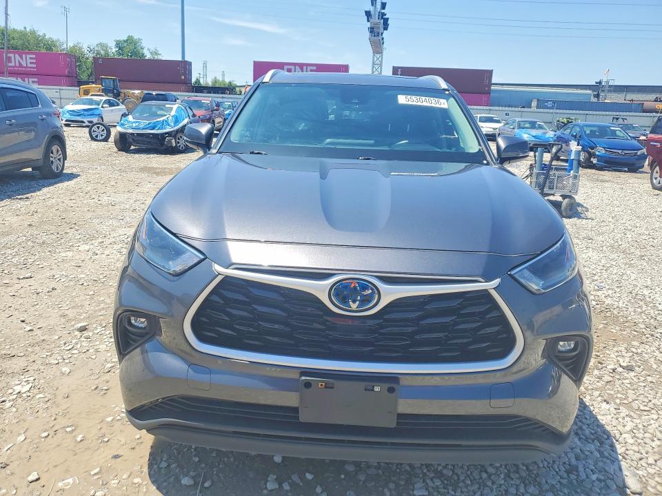 2024 Toyota Highlander Hybrid მანქანა იყიდება აუქციონზე, vin: 5TDKBRCH6RS141416, აუქციონის ნომერი: 55304036