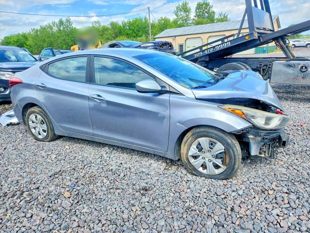 53025786 :رقم المزاد ، 5NPDH4AE1GH765968 vin ، 2016 Hyundai Elantra مزاد بيع