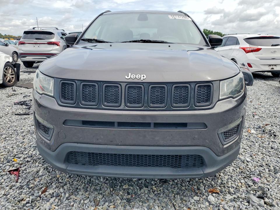 Продаж на аукціоні авто 2018 Jeep Compass, vin: 3C4NJCAB2JT368642, номер лоту: 55141286