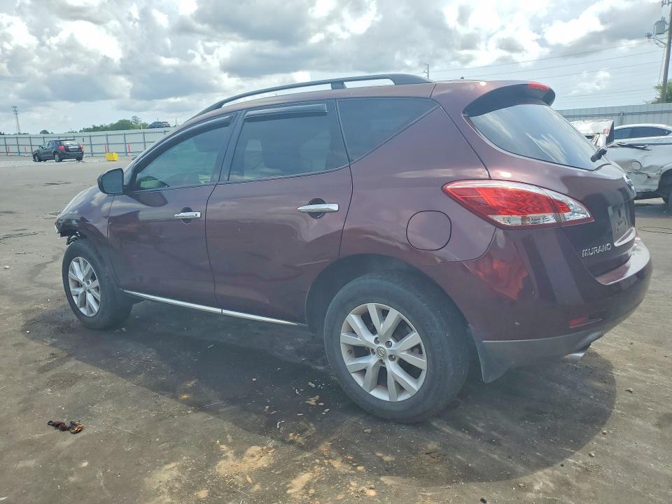 2013 Nissan Murano მანქანა იყიდება აუქციონზე, vin: JN8AZ1MU8DW200127, აუქციონის ნომერი: 54644076