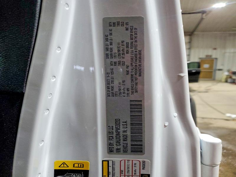 54002266 :رقم المزاد ، 1C4HJXDN4PW530283 vin ، 2023 Jeep Wrangler مزاد بيع
