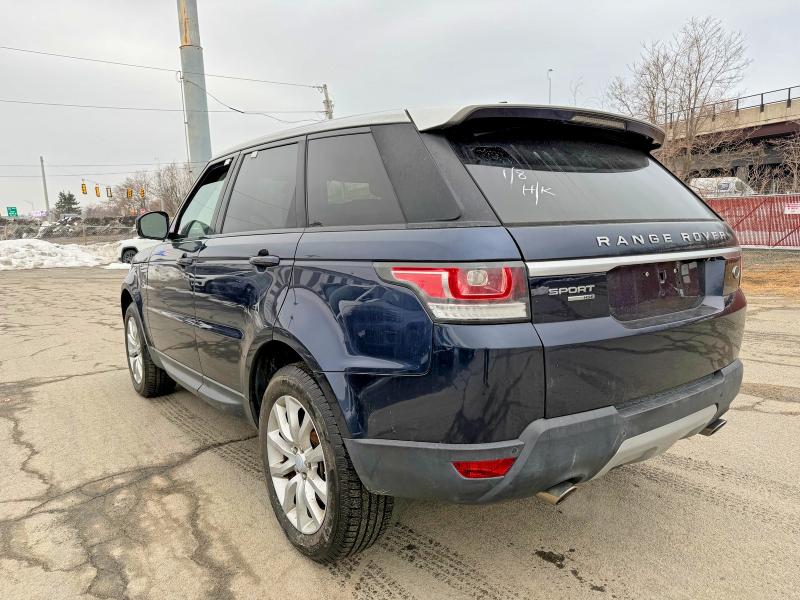 Aukcja sprzedaży 2016 Land Rover Range Rover Sport, vin: SALWR2VF1GA552189, numer aukcji: 53592496