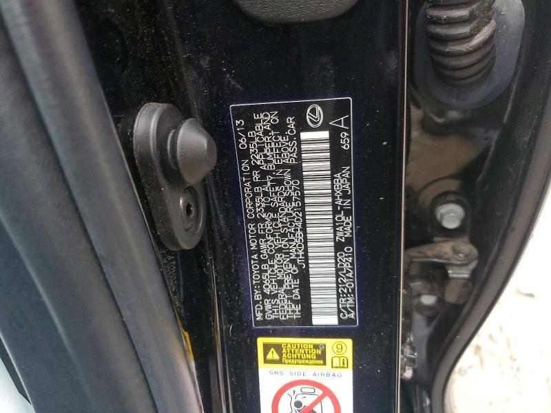 Продажа на аукционе авто 2013 Lexus Ct, vin: JTHKD5BH4D2157570, номер лота: 51317416