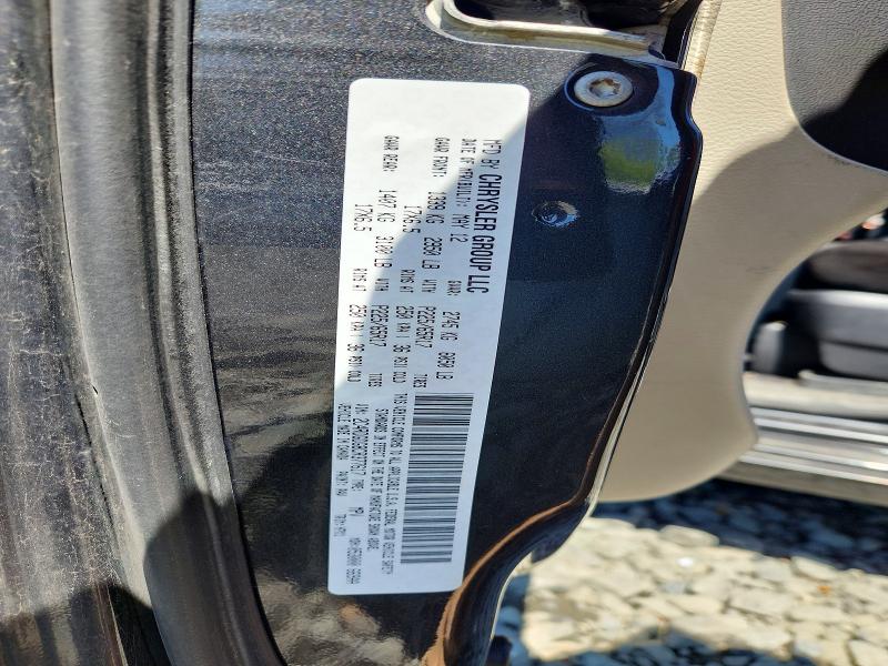 Продаж на аукціоні авто 2012 Dodge Grand Caravan, vin: 2C4RDGDG8CR377617, номер лоту: 52174276