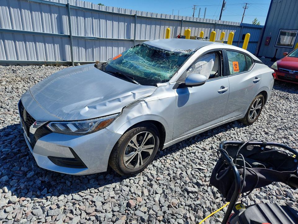 54826906 :رقم المزاد ، 3N1AB8CV4PY256326 vin ، 2023 Nissan Sentra مزاد بيع