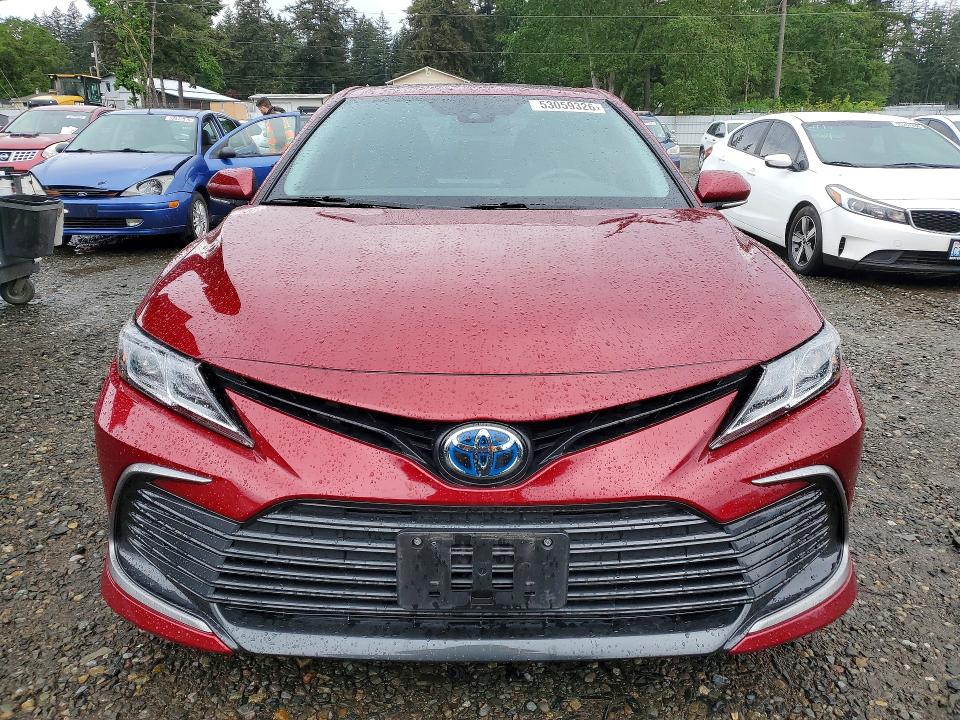 53059326 :رقم المزاد ، 4T1H31AK6NU587137 vin ، 2022 Toyota Camry مزاد بيع