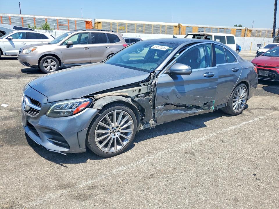 Продаж на аукціоні авто 2020 Mercedes-benz C, vin: WDDWF8DBXLR564540, номер лоту: 52251306