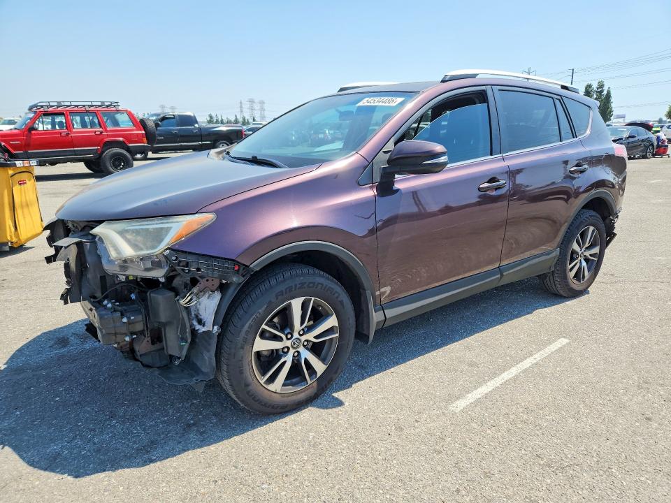 54534486 :رقم المزاد ، 2T3WFREV2GW298977 vin ، 2016 Toyota Rav4 مزاد بيع