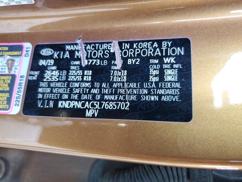 Aukcja sprzedaży 2020 Kia Sportage, vin: KNDPNCAC5L7685702, numer aukcji: 53693466