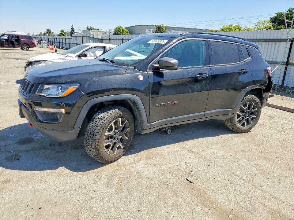 Продажа на аукционе авто 2020 Jeep Compass, vin: 3C4NJDDB0LT246155, номер лота: 53843876