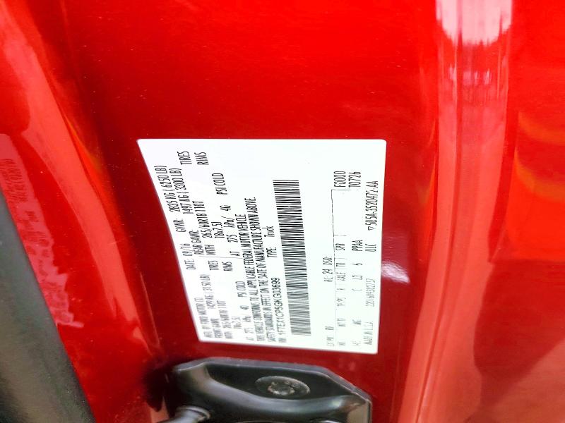 2016 Ford F150 მანქანა იყიდება აუქციონზე, vin: 1FTEX1CP5GKG03699, აუქციონის ნომერი: 52009776