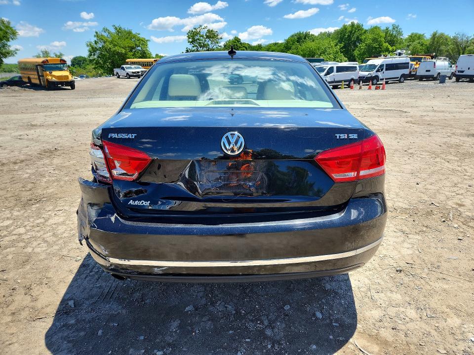 54436716 :رقم المزاد ، 1VWBT7A3XFC052158 vin ، 2015 Volkswagen Passat مزاد بيع