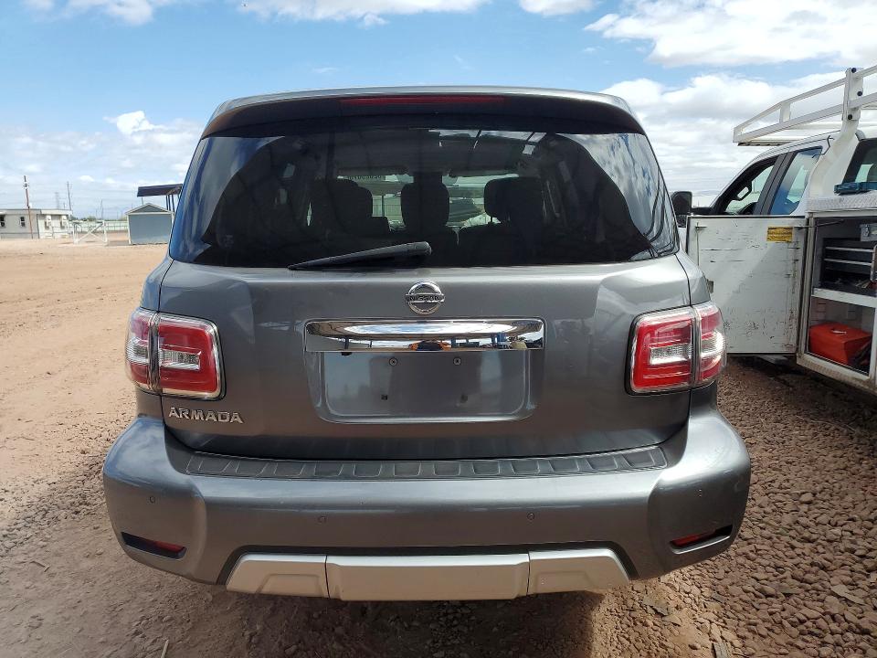 2018 Nissan Armada მანქანა იყიდება აუქციონზე, vin: JN8AY2NC7J9552687, აუქციონის ნომერი: 52529676