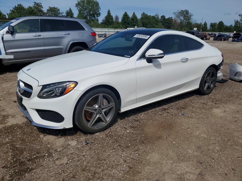 2017 Mercedes-benz C მანქანა იყიდება აუქციონზე, vin: WDDWJ4KB2HF525525, აუქციონის ნომერი: 53632856