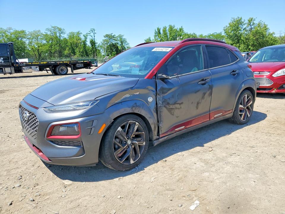 2019 Hyundai Kona მანქანა იყიდება აუქციონზე, vin: KM8K5CA57KU312412, აუქციონის ნომერი: 53444216