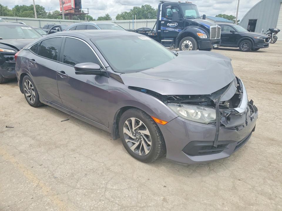 2018 Honda Civic მანქანა იყიდება აუქციონზე, vin: 19XFC2F75JE019444, აუქციონის ნომერი: 55142376