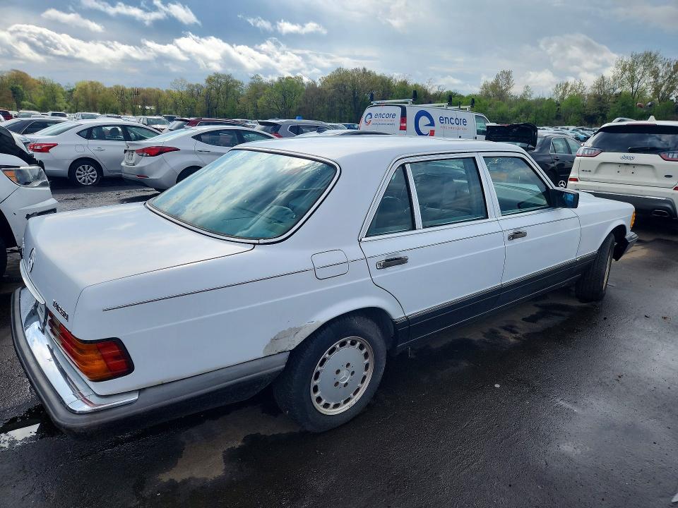 51433286 :رقم المزاد ، WDBCB35E7LA557742 vin ، 1990 Mercedes Benz 350 مزاد بيع