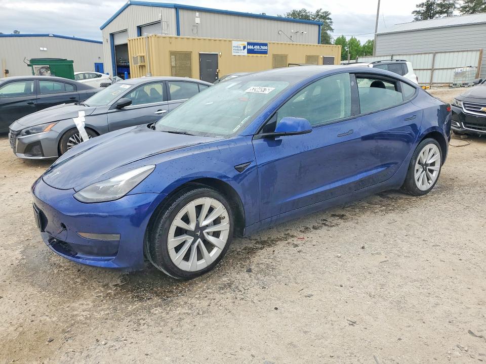 Aukcja sprzedaży 2022 Tesla Model 3, vin: 5YJ3E1EA3NF287848, numer aukcji: 53344576