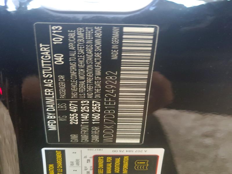 54203616 :رقم المزاد ، WDDKJ7DB1EF249282 vin ، 2014 Mercedes-benz E مزاد بيع