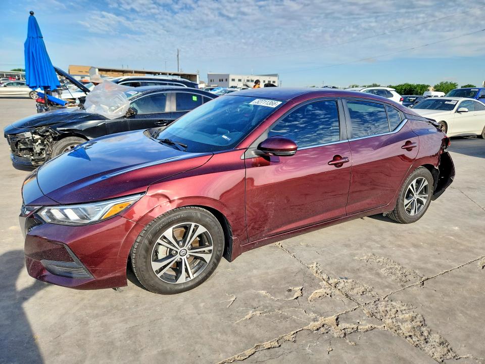 Auction sale of the 2020 Nissan Sentra, vin: 3N1AB8CV9LY219332, lot number: 52711366