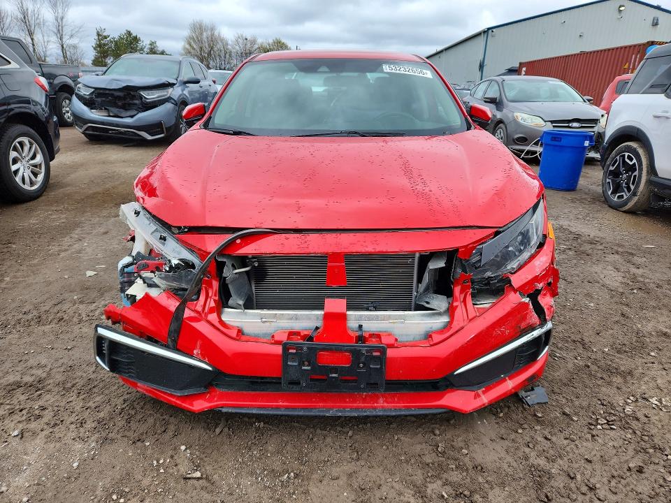 2020 Honda Civic მანქანა იყიდება აუქციონზე, vin: 2HGFC2F57LH006833, აუქციონის ნომერი: 53232656