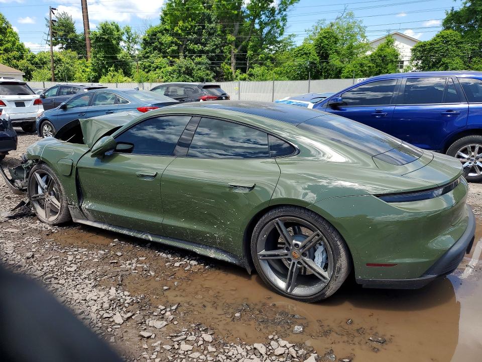 55218746 :رقم المزاد ، WP0AA2Y14NSA16033 vin ، 2022 Porsche Taycan مزاد بيع