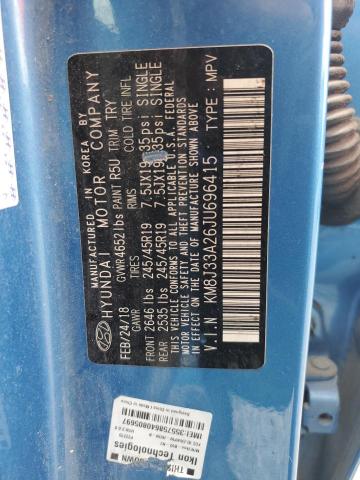Продаж на аукціоні авто 2018 Hyundai Tucson, vin: KM8J33A26JU696415, номер лоту: 53255916