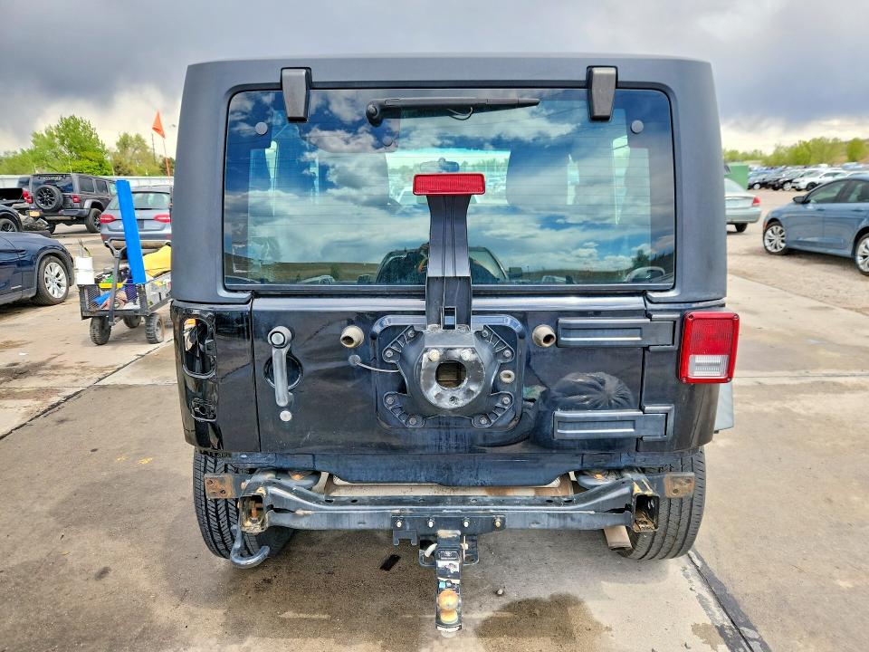 52225626 :رقم المزاد ، 1C4AJWAGXGL348414 vin ، 2016 Jeep Wrangler مزاد بيع