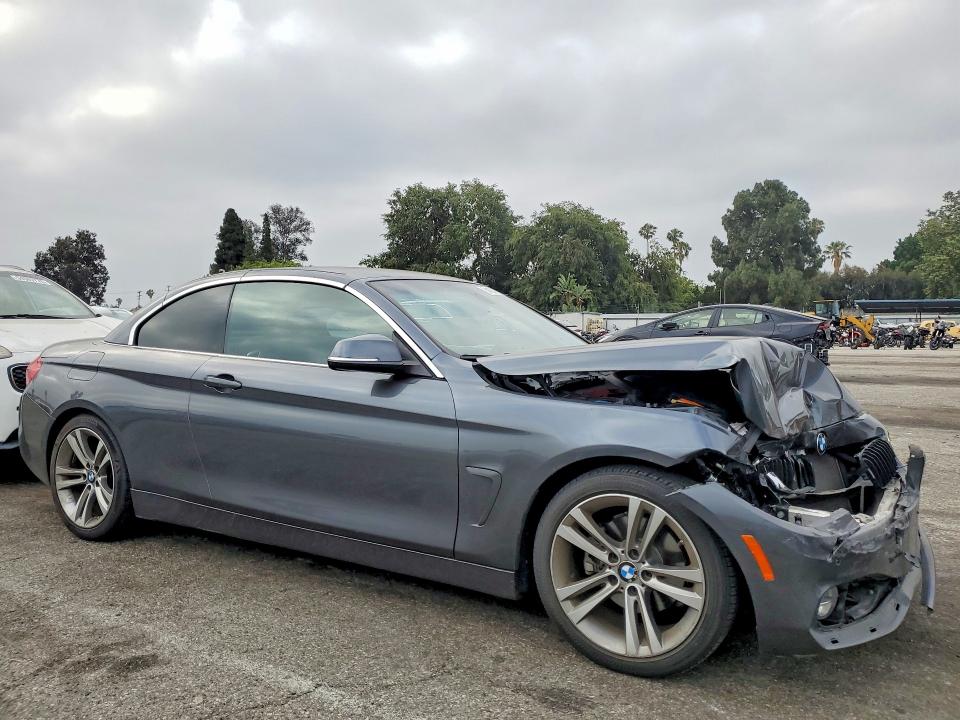 2018 Bmw 430i მანქანა იყიდება აუქციონზე, vin: WBA4Z1C56JEC60735, აუქციონის ნომერი: 54624656