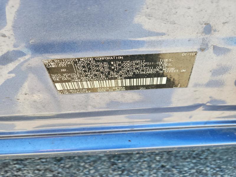 Aukcja sprzedaży 2010 Toyota Rav4, vin: JTMBF4DV7A5026541, numer aukcji: 55533436