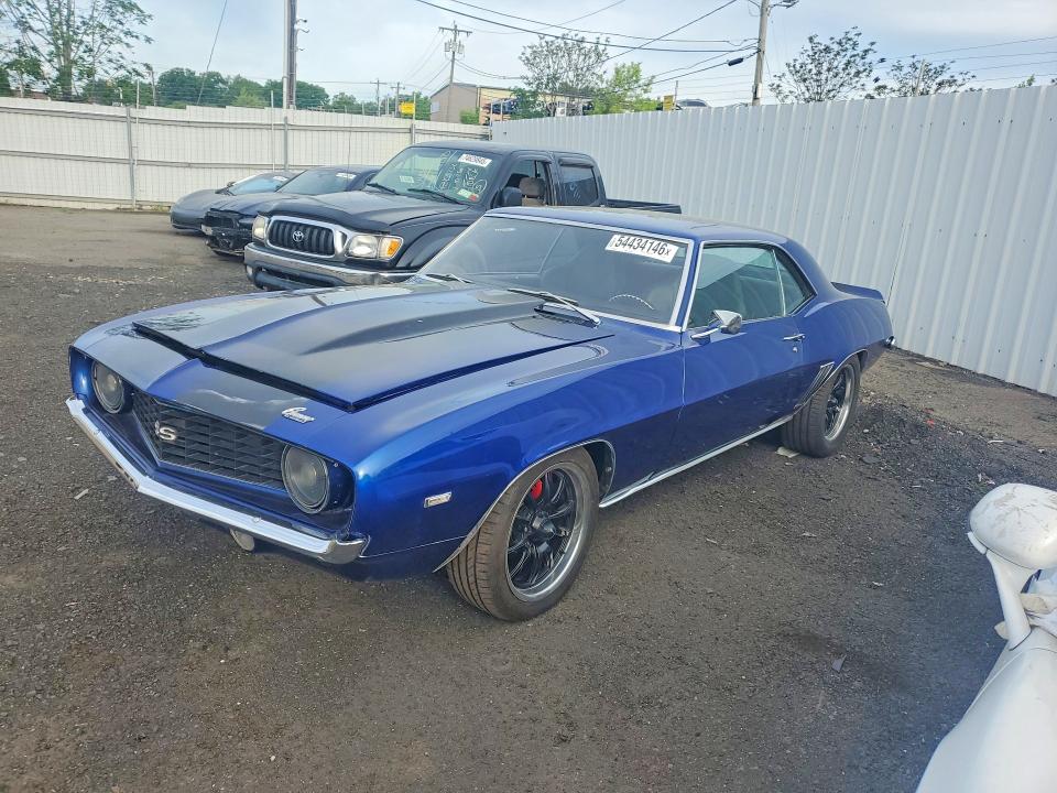 1969 Chevrolet Camaro მანქანა იყიდება აუქციონზე, vin: 123379N552517, აუქციონის ნომერი: 54434146