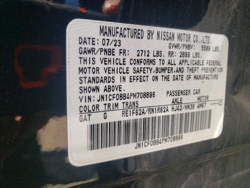 Продаж на аукціоні авто 2023 Nissan Ariya, vin: JN1CF0BB4PM708896, номер лоту: 52190456