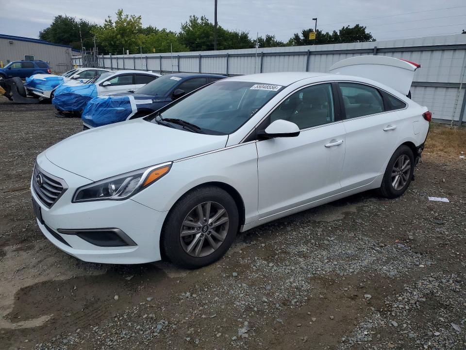 55048556 :رقم المزاد ، 5NPE24AFXHH571911 vin ، 2017 Hyundai Sonata مزاد بيع