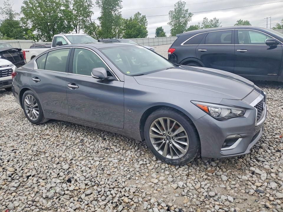 2018 Infiniti Q50 მანქანა იყიდება აუქციონზე, vin: JN1EV7AR4JM433914, აუქციონის ნომერი: 54982736