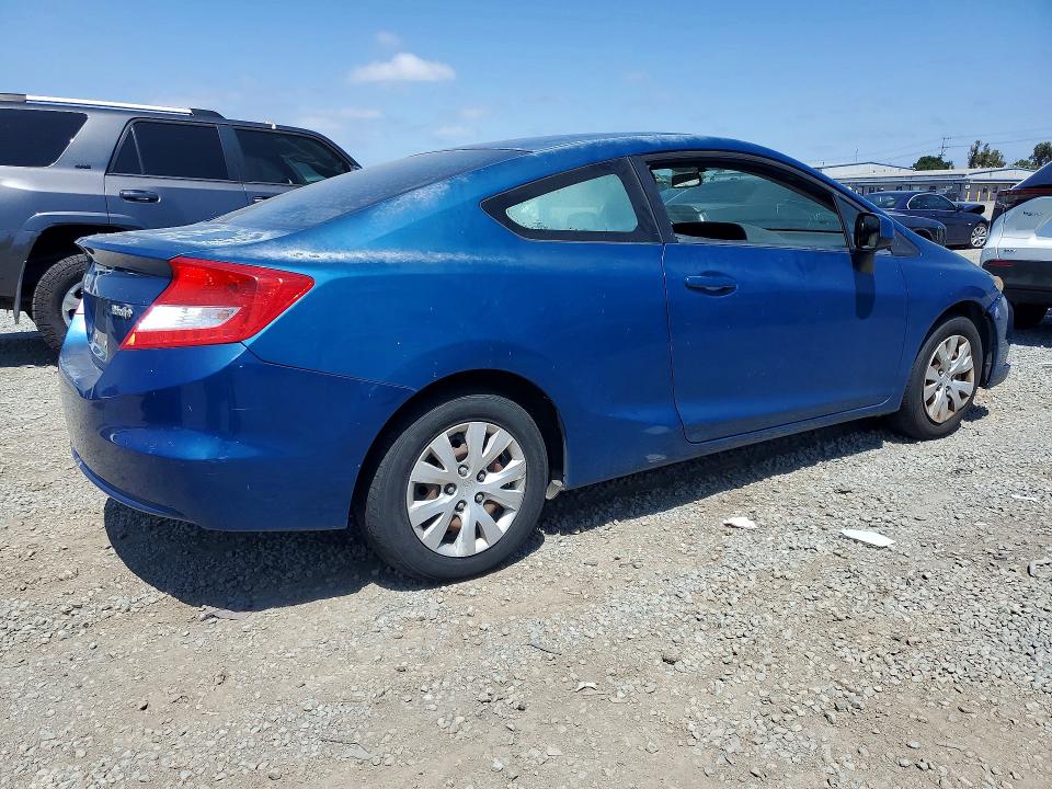 Продаж на аукціоні авто 2012 Honda Civic, vin: 2HGFG3B58CH520139, номер лоту: 53800936