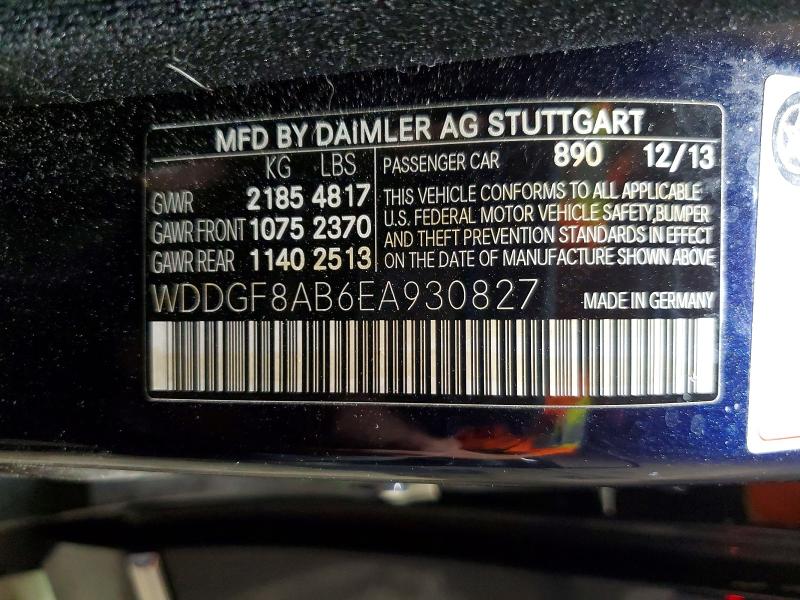 Продажа на аукционе авто 2014 Mercedes-benz C, vin: WDDGF8AB6EA930827, номер лота: 53353596