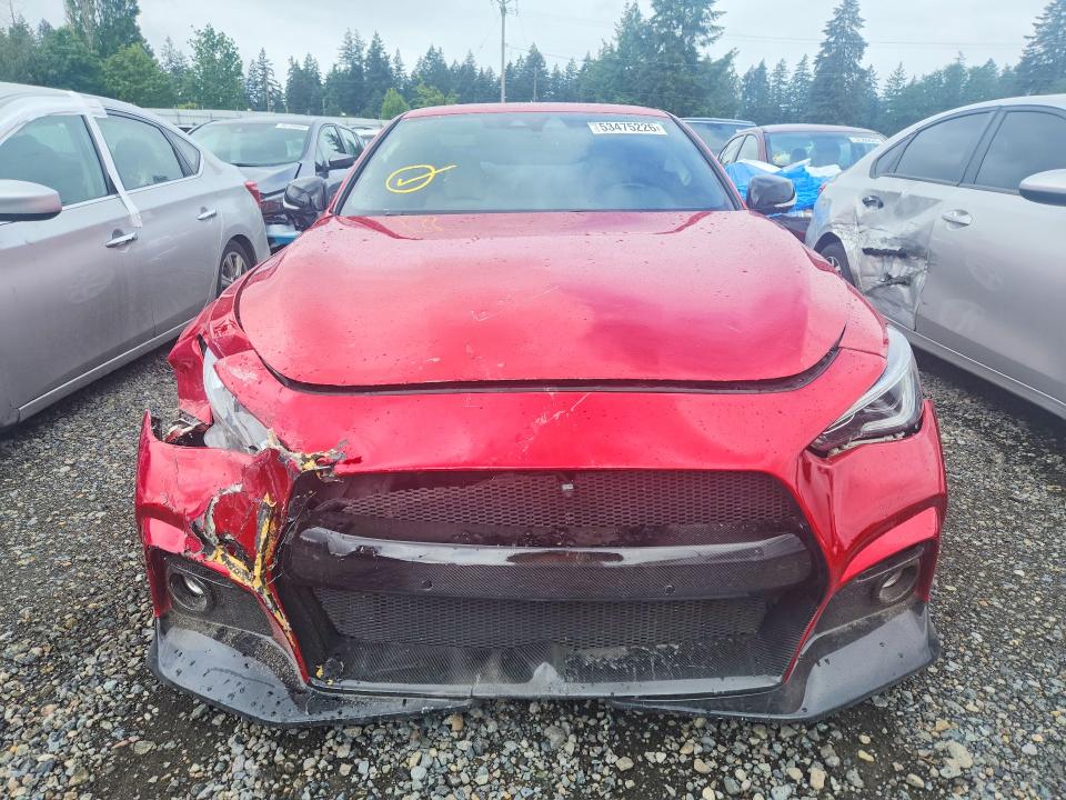 53475226 :رقم المزاد ، JN1FV7EL2KM440761 vin ، 2019 Infiniti Q60 مزاد بيع
