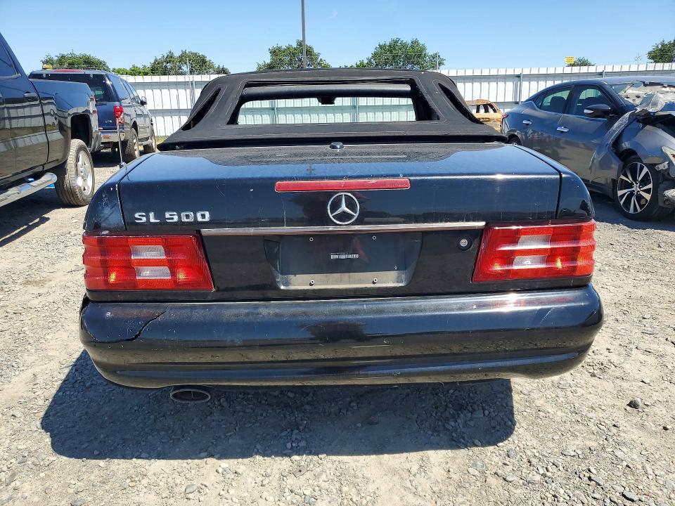 2000 Mercedes-benz Sl მანქანა იყიდება აუქციონზე, vin: WDBFA68F4YF191111, აუქციონის ნომერი: 52274816