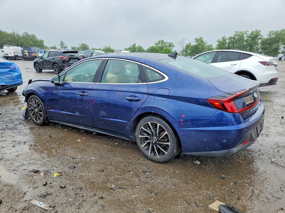 52933856 :رقم المزاد ، 5NPEH4J27MH075776 vin ، 2021 Hyundai Sonata مزاد بيع