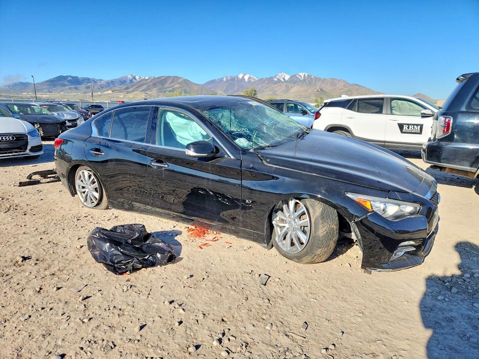 2015 Infiniti Q50 მანქანა იყიდება აუქციონზე, vin: JN1BV7AR1FM422007, აუქციონის ნომერი: 51207406