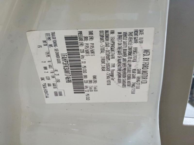 52384926 :رقم المزاد ، 1FAHP3FN3AW174698 vin ، 2010 Ford Focus مزاد بيع