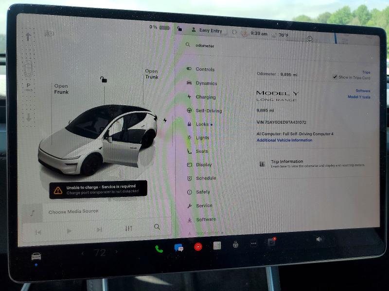 Продажа на аукционе авто 2026 Tesla Model Y, vin: 7SAYGDED9TA431072, номер лота: 48546416