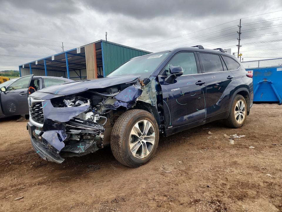 2021 Toyota Highlander მანქანა იყიდება აუქციონზე, vin: 5TDHBRCH2MS531741, აუქციონის ნომერი: 53583726