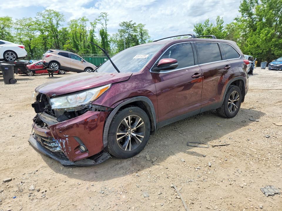 2019 Toyota Highlander მანქანა იყიდება აუქციონზე, vin: 5TDBZRFH1KS731794, აუქციონის ნომერი: 53613226