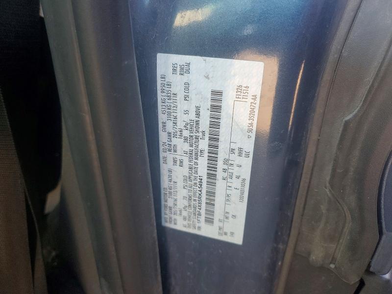 Продаж на аукціоні авто 2024 Ford Transit, vin: 1FTBF4X85RKA54941, номер лоту: 52466936