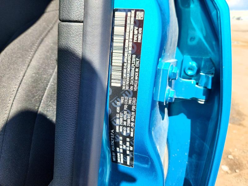Aukcja sprzedaży 2020 Jeep Renegade, vin: ZACNJBBB4LPL23010, numer aukcji: 53845106