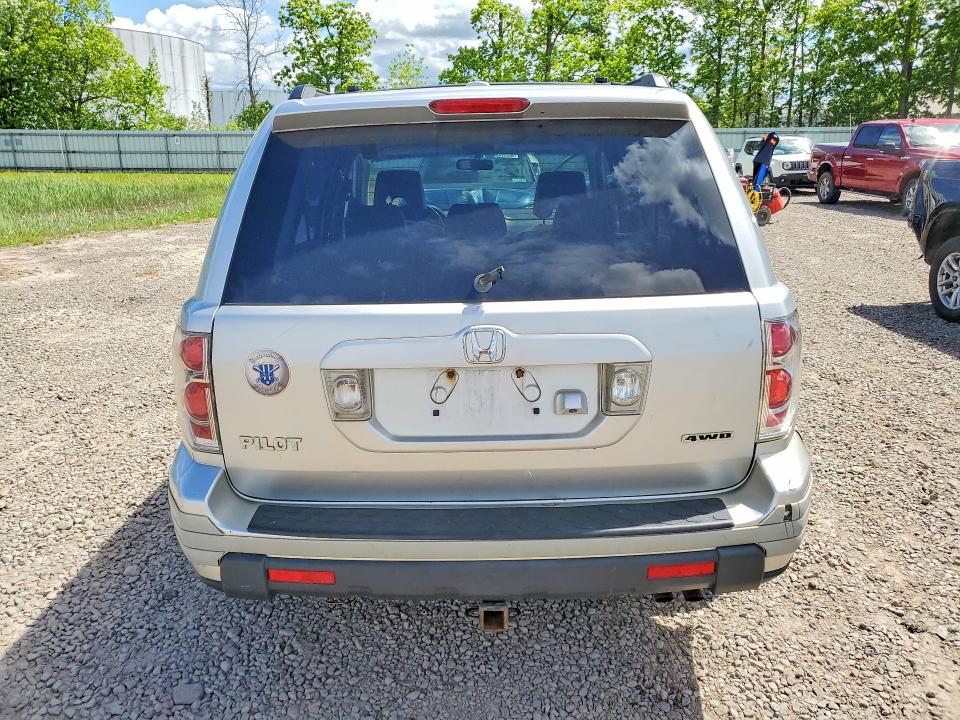 2006 Honda Pilot მანქანა იყიდება აუქციონზე, vin: 2HKYF18706H514144, აუქციონის ნომერი: 55162376