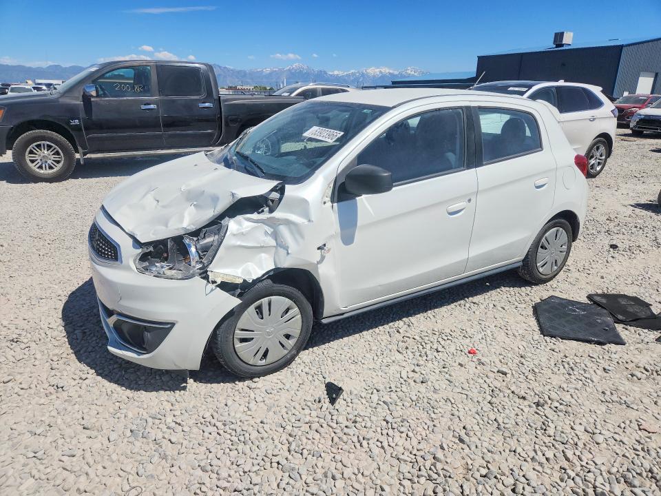 2018 Mitsubishi Mirage მანქანა იყიდება აუქციონზე, vin: ML32A3HJ1JH005072, აუქციონის ნომერი: 53923966