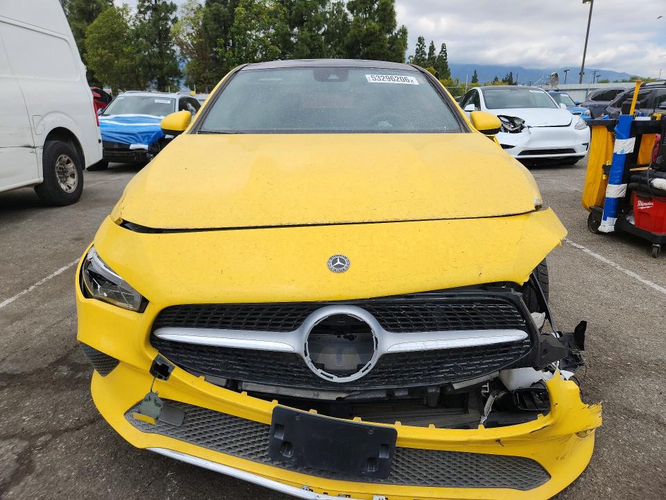 2020 Mercedes-benz Cla მანქანა იყიდება აუქციონზე, vin: WDD5J4GB4LN064959, აუქციონის ნომერი: 53296206