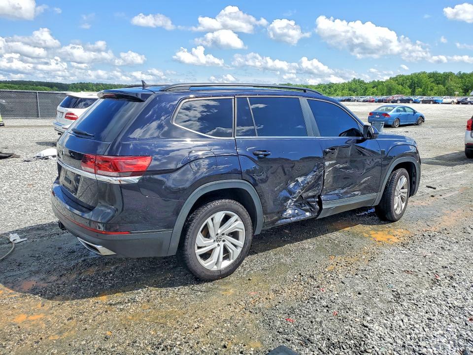 52809116 :رقم المزاد ، 1V2JR2CA5MC534236 vin ، 2021 Volkswagen Atlas مزاد بيع